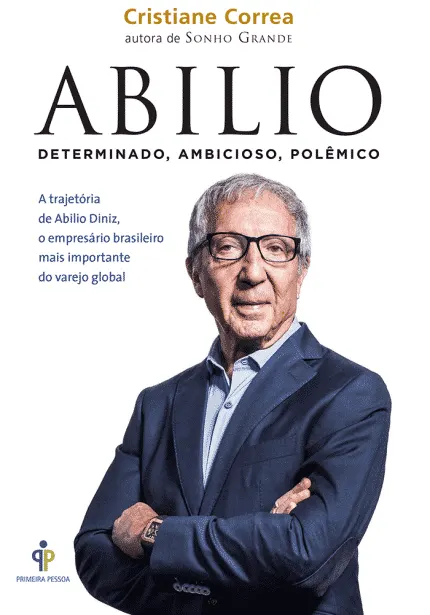 Capa do livro Abílio: Determinado, ambicioso, polêmico