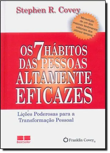 Capa do livro Os 7 hábitos das pessoas altamente eficazes