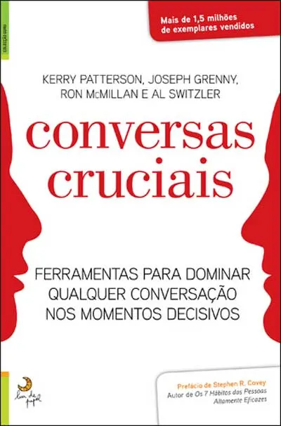 Capa do livro Conversas cruciais