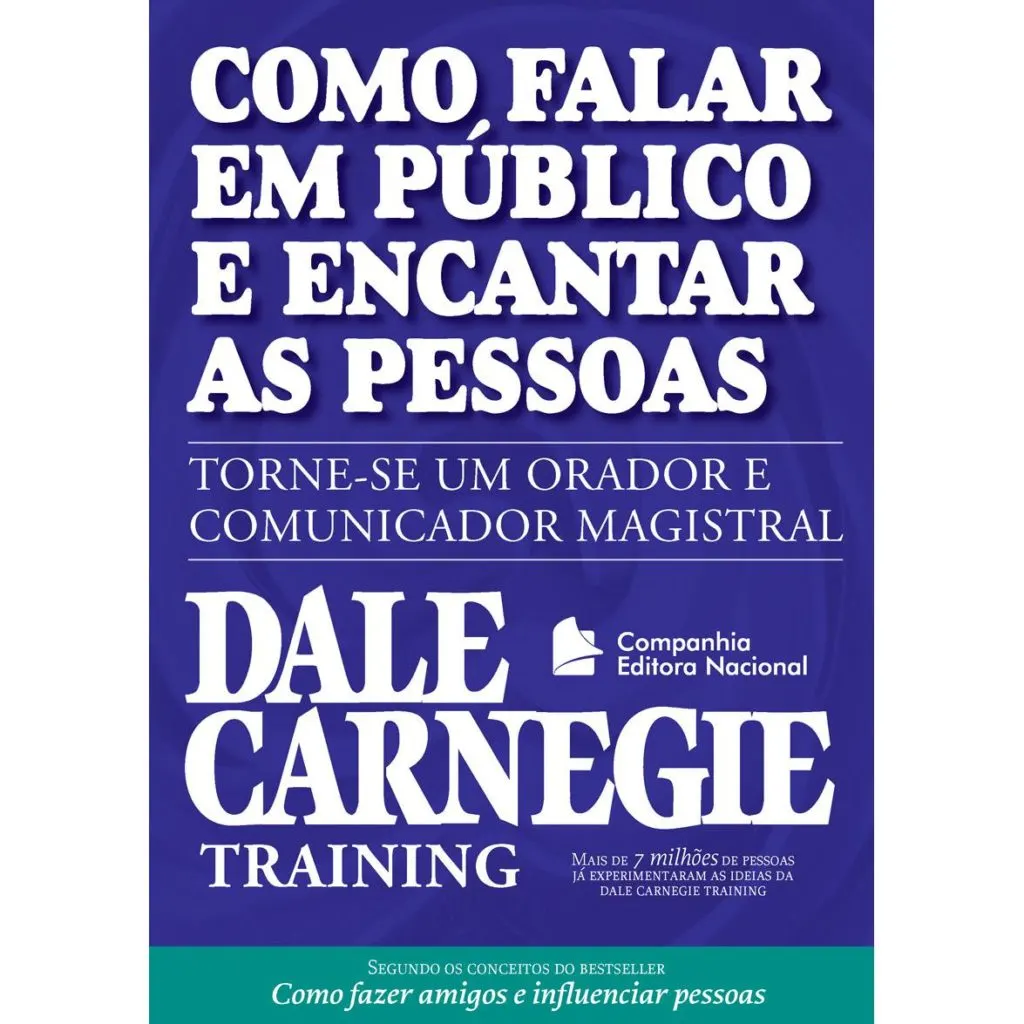 Capa do livro Como falar em público e encantar as pessoas