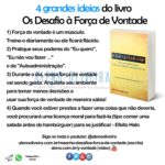 Como Ter Mais For A De Vontade Resenha Do Livro Desafios For A De